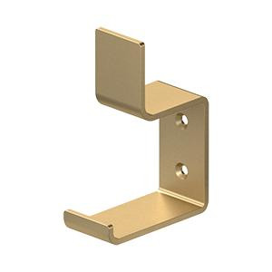 Deltana Hardware Deltana MH11 HEAVY DUTY, MODERN HOOK, 2-5/8" PROJECTION SOLID BRASS 