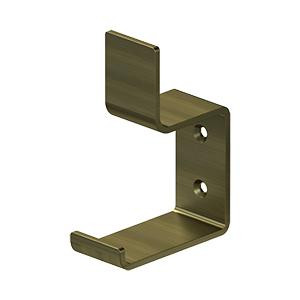 Deltana Hardware Deltana MH11 HEAVY DUTY, MODERN HOOK, 2-5/8" PROJECTION SOLID BRASS 