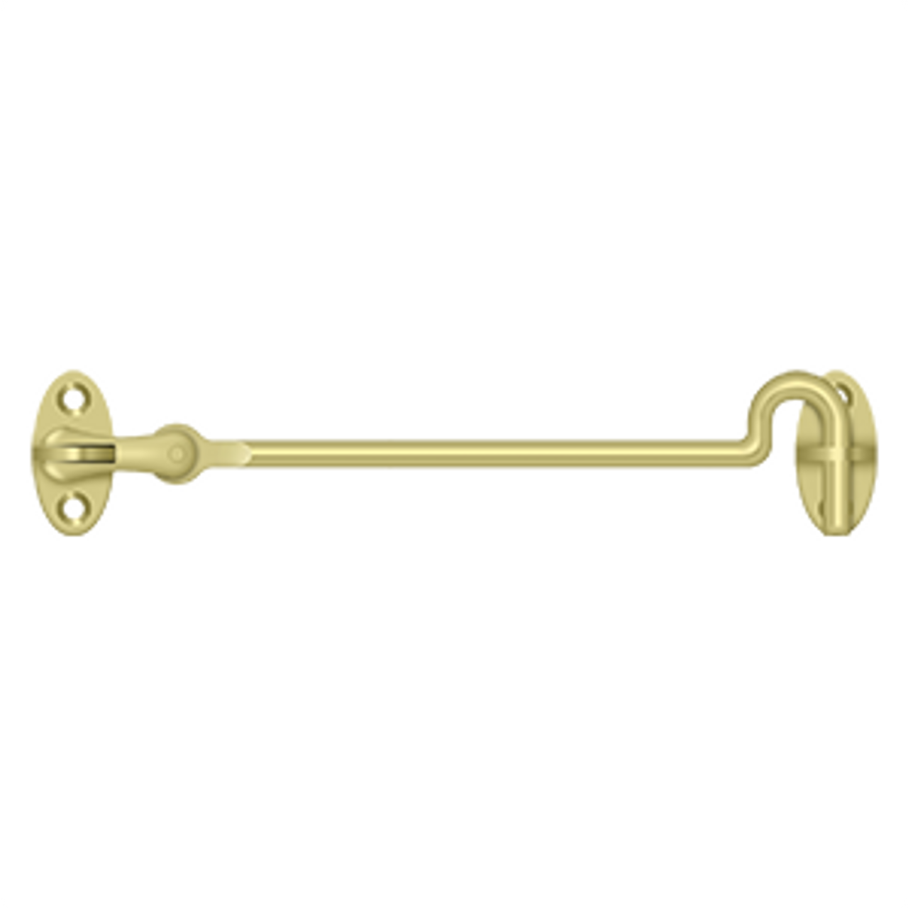 Deltana CHK6 CABIN SWIVEL HOOKS, 6" SOLID BRASS