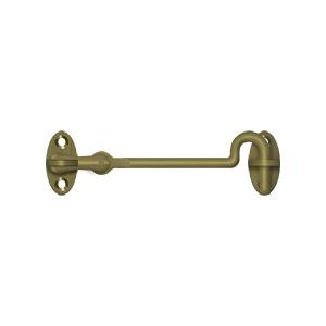 Deltana Hardware Deltana CHK4 CABIN SWIVEL HOOKS, 4" SOLID BRASS 