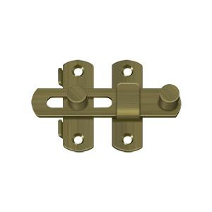 Deltana Hardware Deltana DL35 DROP LATCH 3-1/2" SOLID BRASS 