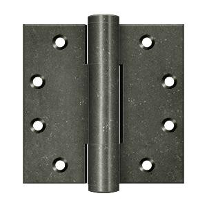 Deltana Hardware Deltana DSB45RM 4-1/2" X 4-1/2" 5.1MM HINGE SQUARE 3 KNUCKLE HINGES SOLID BRASS 