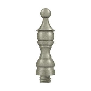 Deltana Hardware Deltana DSFR ROYAL FINIAL 3" FOR DSB HINGES SOLID BRASS 