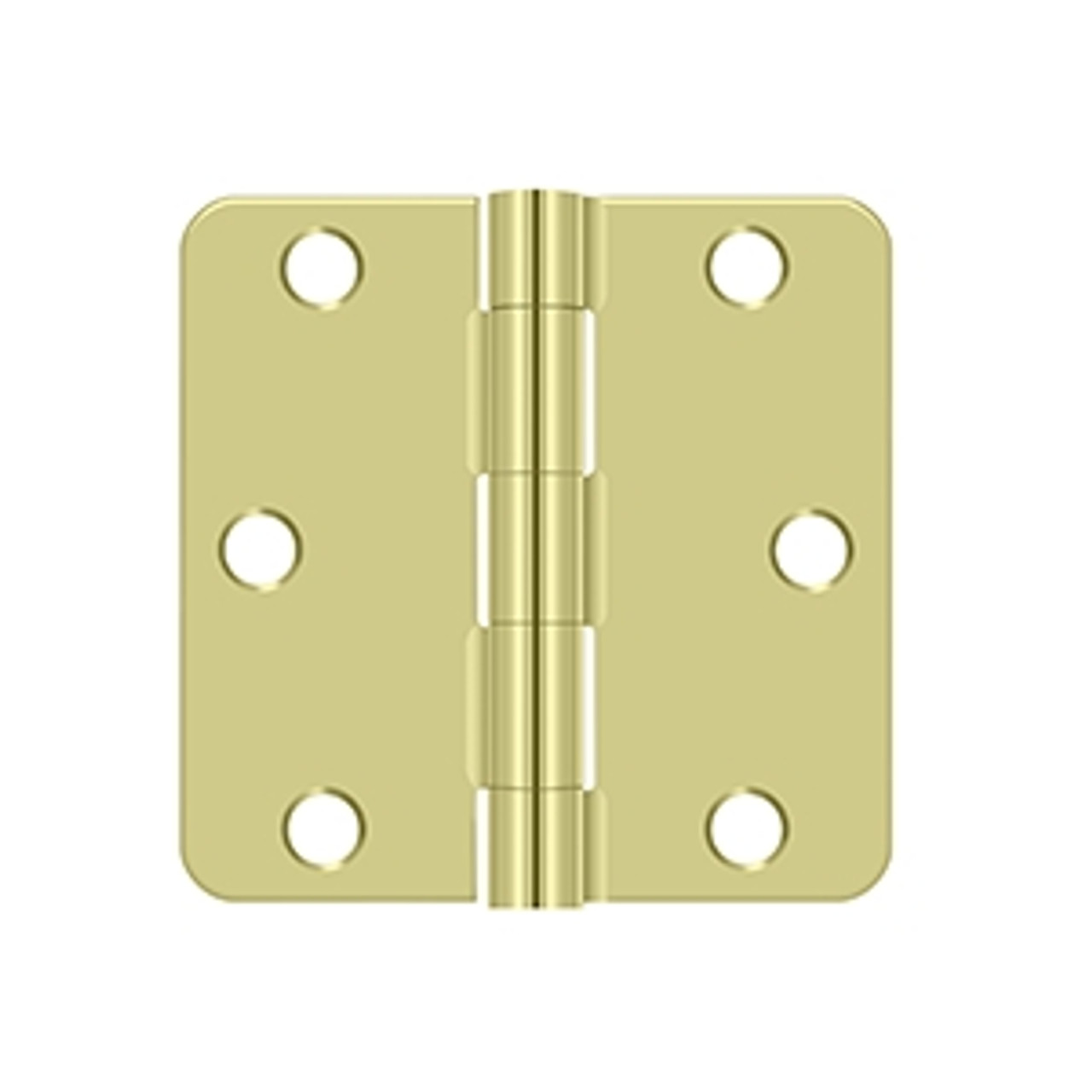 Deltana S33R4 3" X 3" X 1/4" RADIUS HINGE STEEL MATERIAL