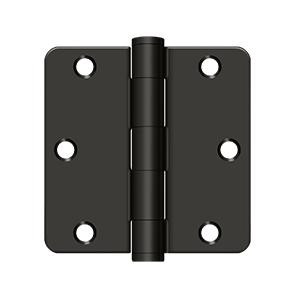 Deltana Hardware Deltana S35R4HD 3-1/2" X 3-1/2" X 1/4" RADIUS HINGE, HEAVY DUTY, STEEL MATERIAL 