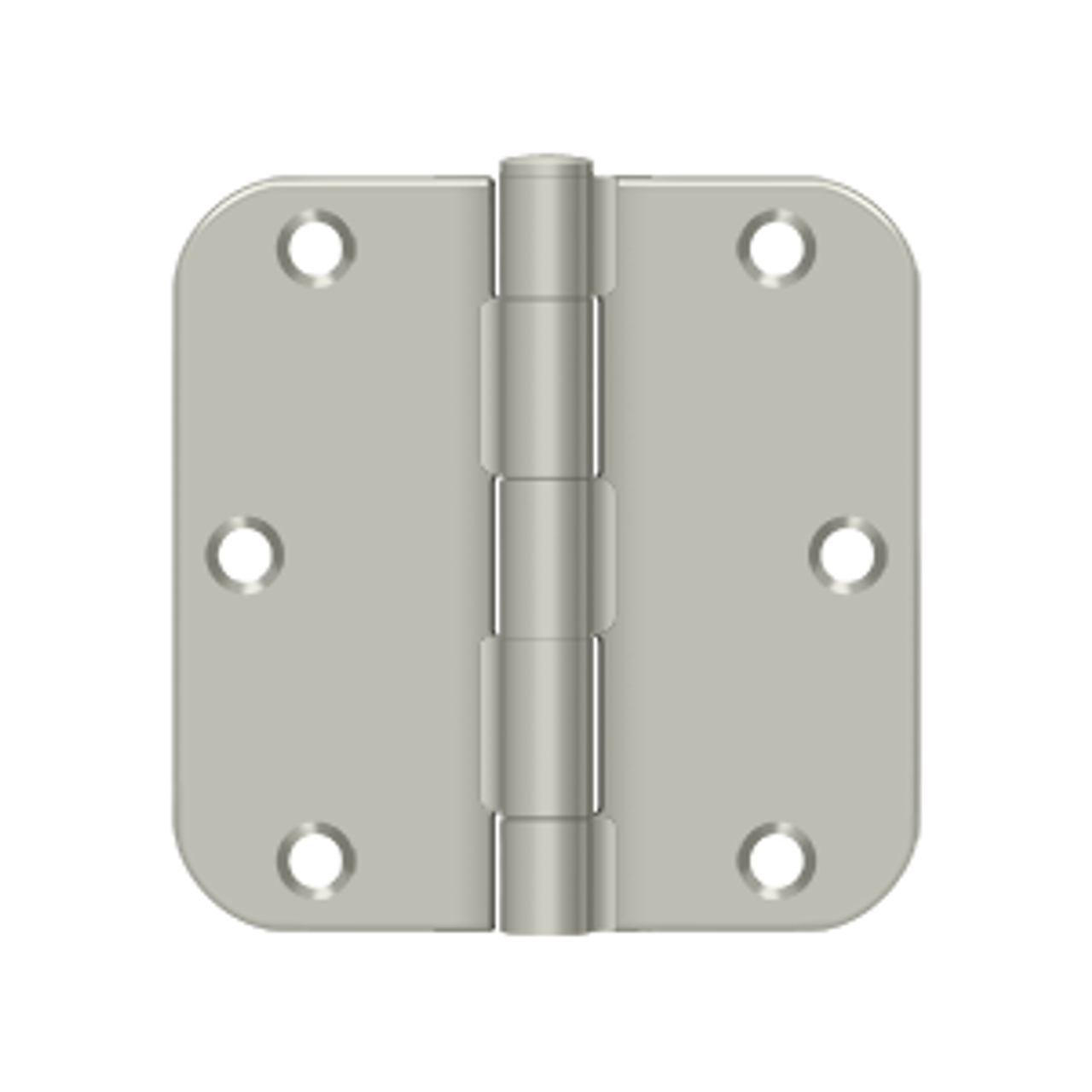 Deltana S35R5 3-1/2" X 3-1/2" X 5/8" RADIUS HINGE, RESIDENTIAL THICKNESS, STEEL MATERIAL