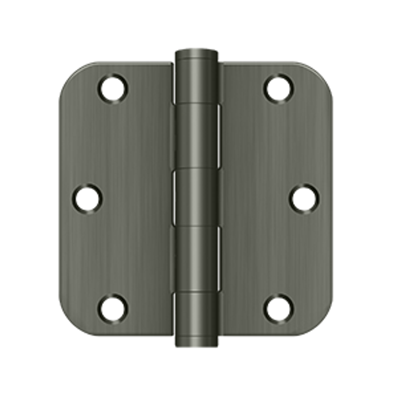 Deltana S35R5HD 3-1/2" X 3-1/2" X 5/8" RADIUS HINGE, HEAVY DUTY, STEEL MATERIAL