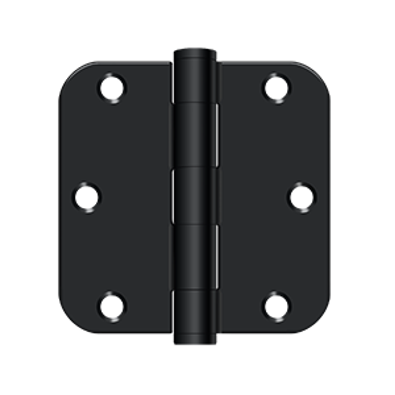 Deltana S35R5HD 3-1/2" X 3-1/2" X 5/8" RADIUS HINGE, HEAVY DUTY, STEEL MATERIAL