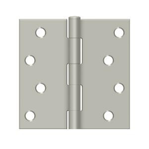 Deltana Hardware Deltana S44R 4" X 4" SQUARE HINGE, STEEL MATERIAL 