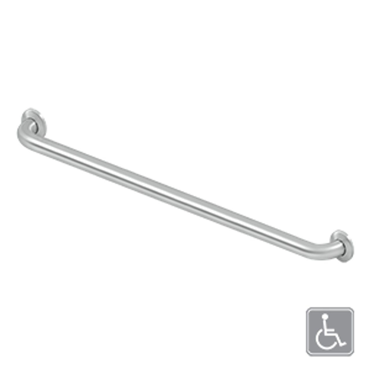 Deltana GB36 36" GRAB BAR, STAINLESS STEEL, CONCEALED SCREW