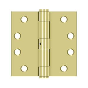 Deltana Hardware Deltana S44HD 4" X 4" SQUARE HINGE HEAVY DUTY, STEEL MATERIAL 