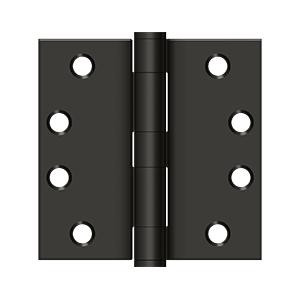 Deltana Hardware Deltana S44HD 4" X 4" SQUARE HINGE HEAVY DUTY, STEEL MATERIAL 
