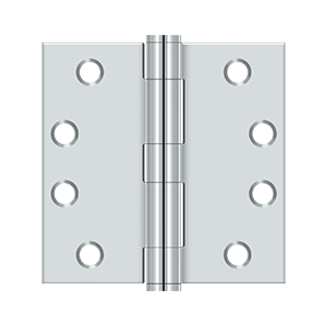 Deltana S44HD 4" X 4" SQUARE HINGE HEAVY DUTY, STEEL MATERIAL