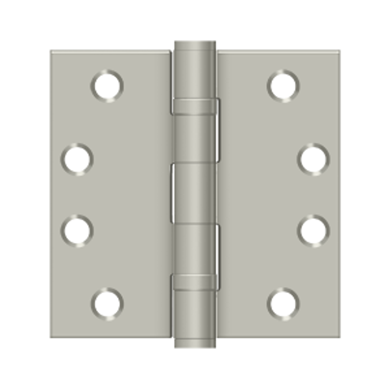 Deltana S44HDBB 4" X 4" SQUARE HINGE HEAVY DUTY BALL BEARINGS, STEEL MATERIAL