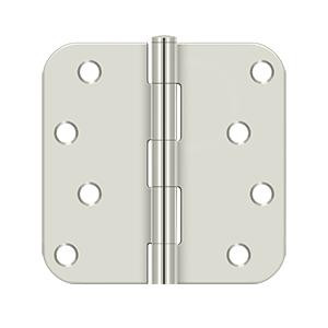 Deltana Hardware Deltana S44R5 4"X 4"X 5/8" RADIUS HINGE, STEEL MATERIAL 