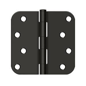 Deltana Hardware Deltana S44R5 4"X 4"X 5/8" RADIUS HINGE, STEEL MATERIAL 