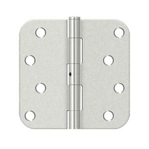 Deltana Hardware Deltana S44R5 4"X 4"X 5/8" RADIUS HINGE, STEEL MATERIAL 