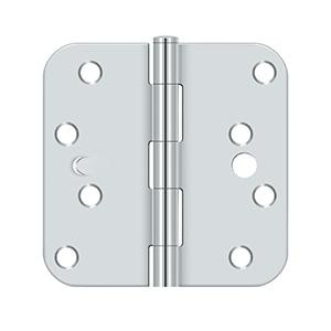 Deltana Hardware Deltana S44R5-SEC 4"X 4"X 5/8" RADIUS HINGE SECURITY, STEEL MATERIAL 