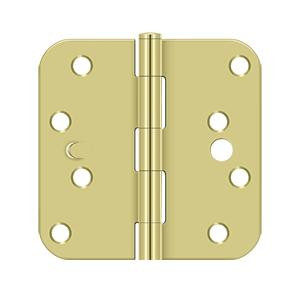 Deltana Hardware Deltana S44R5-SEC 4"X 4"X 5/8" RADIUS HINGE SECURITY, STEEL MATERIAL 