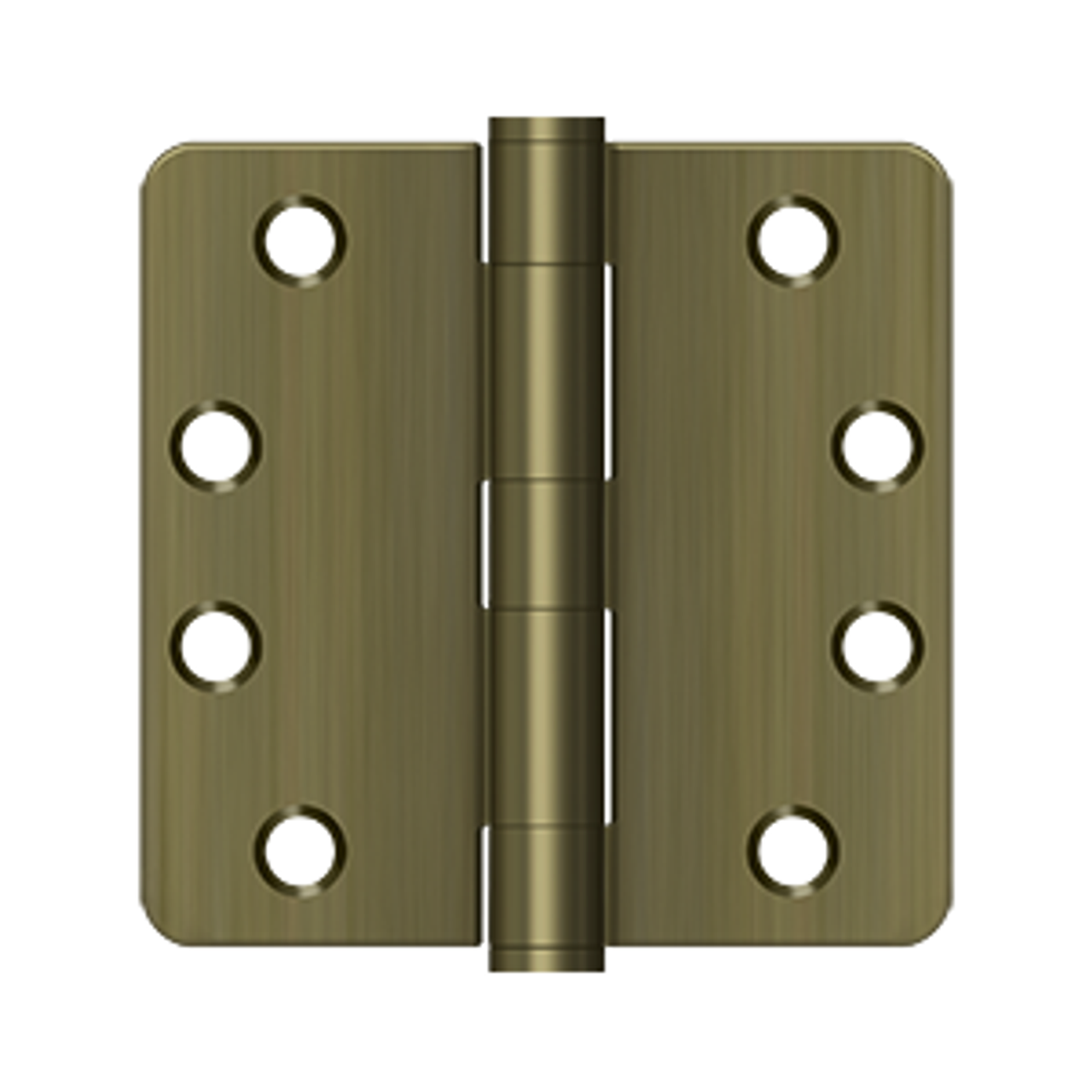 Deltana S44R4HD 4" X 4" X 1/4" RADIUS HINGE, HEAVY DUTY, STEEL MATERIAL