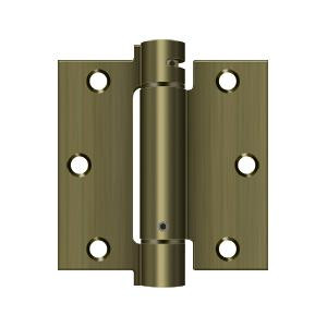 Deltana Hardware Deltana DSH35 3-1/2" X 3-1/2" SPRING HINGE STEEL 