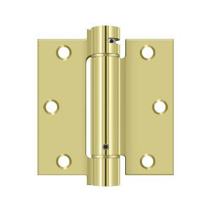 Deltana Hardware Deltana DSH35 3-1/2" X 3-1/2" SPRING HINGE STEEL 