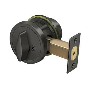 Deltana Hardware Deltana CL200LA 2-3/4" SINGLE CYLINDER DEADBOLT GRADE 2 