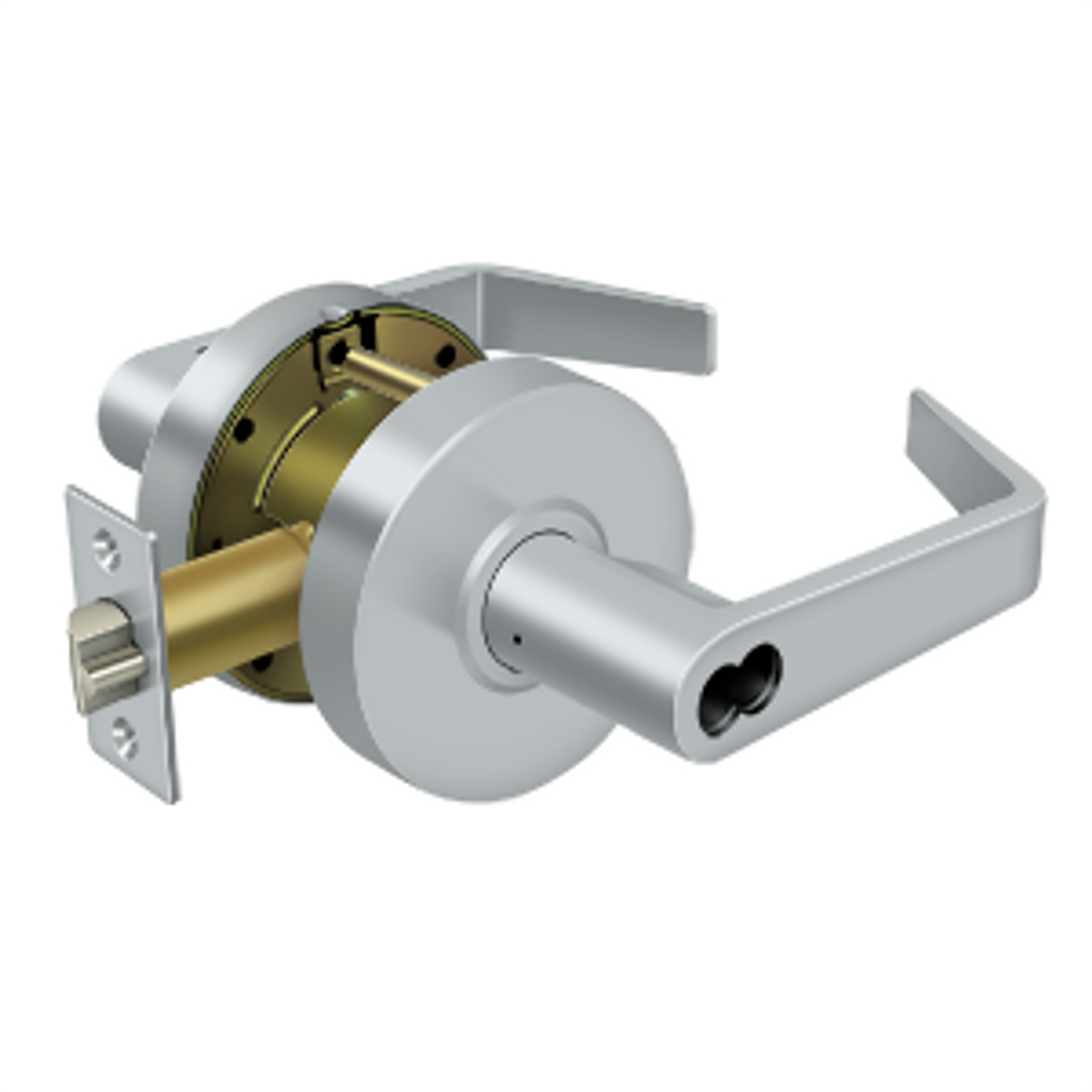 Deltana CL500ECCNC CLARENDON ENTRY LEVER INTERCHANGEABLE CORE GRADE 2