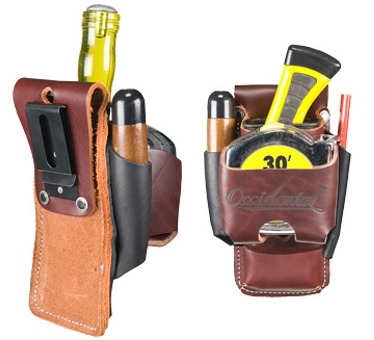 Occidental Leather 5523 Clip-On in Tool/Tape Holder