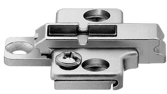 Blum 175H9190-175H9130-175H9160-175H9190-175H9190.22 Series Clip Mounting Plates for system screws or twin application screws