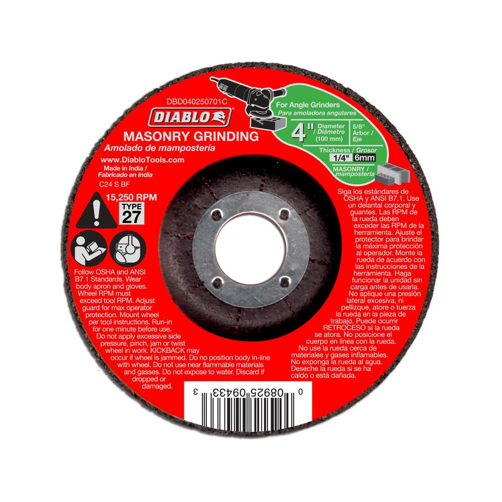  Freud Diablo Masonry Grinding Discs 