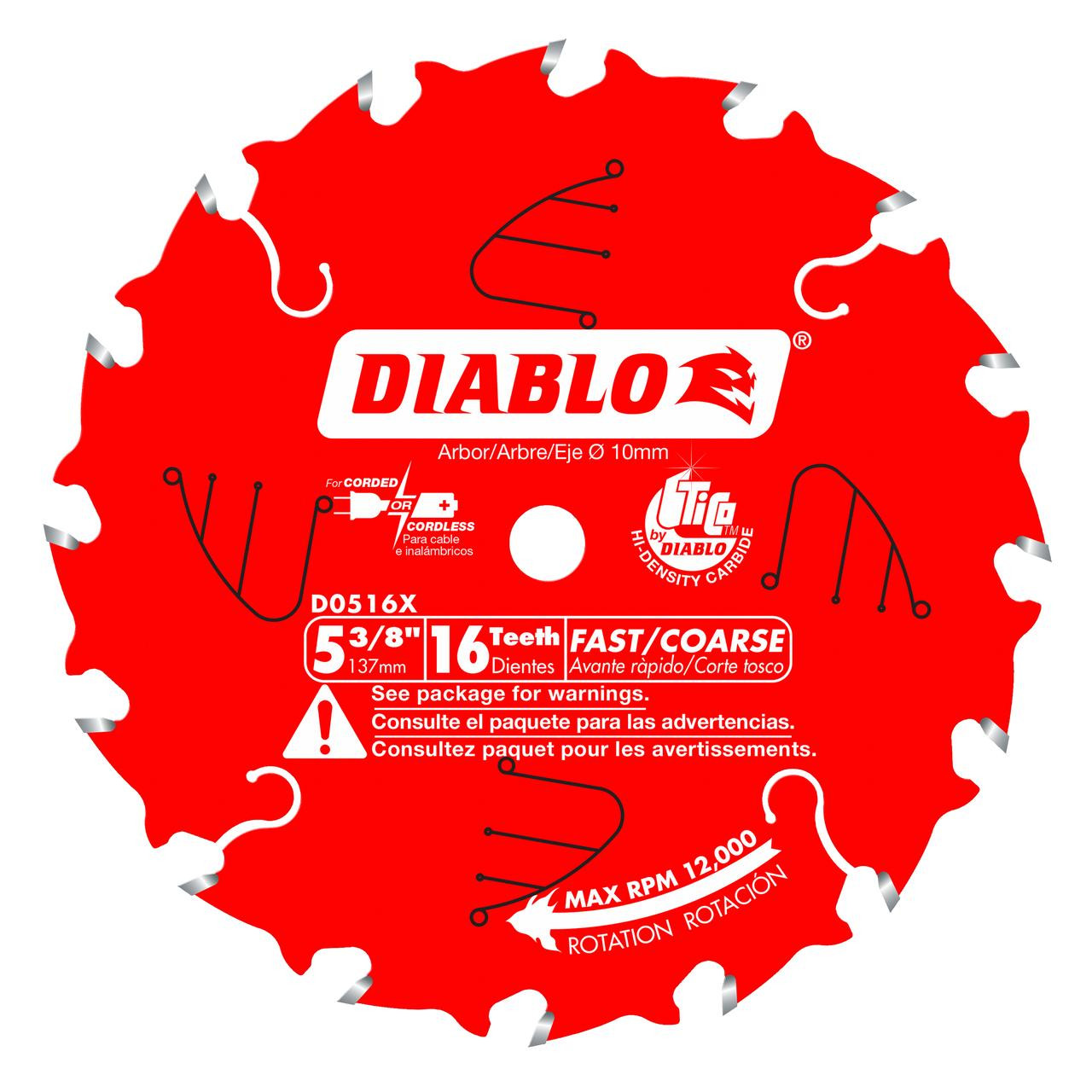  Freud Diablo Framing Saw Blades DOXXXX 