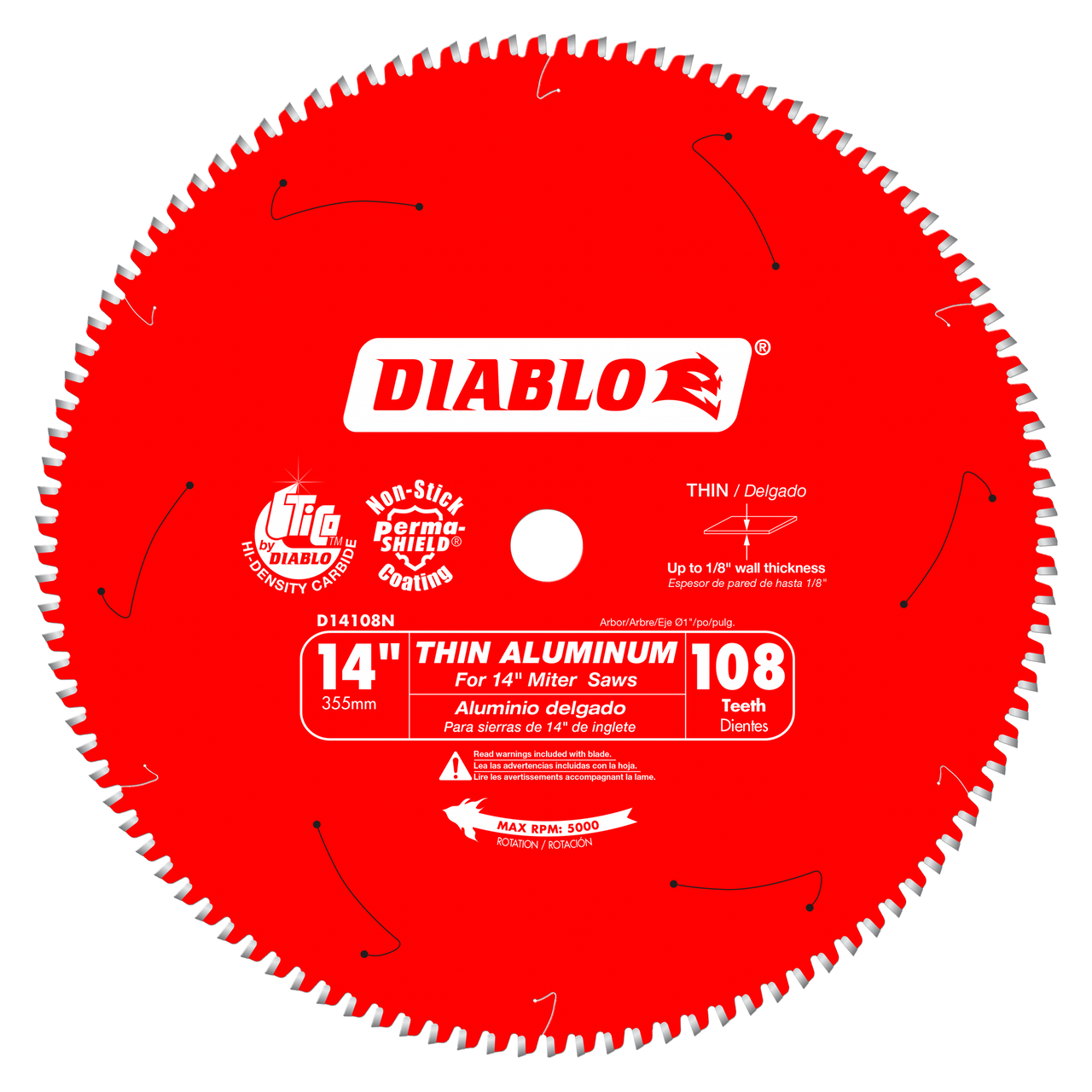 Freud Diablo Thin Aluminum Cutting Saw Blades DN