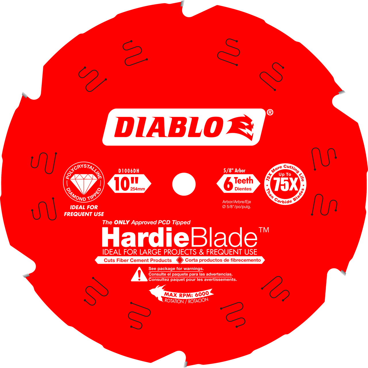 Freud Diablo Fiber Cement Saw Blades DDH