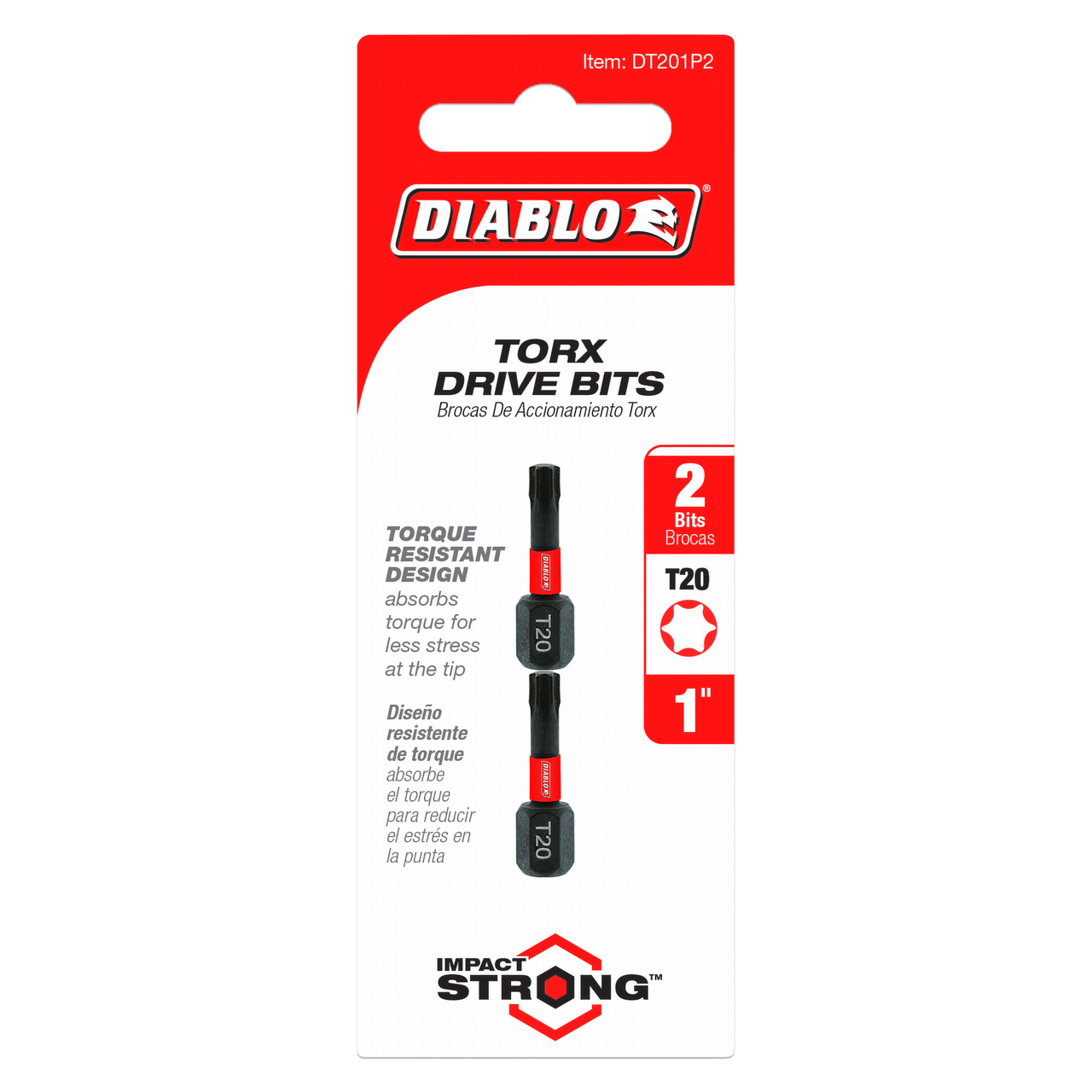 Freud Diablo #20 Torx Drive Bits DT20