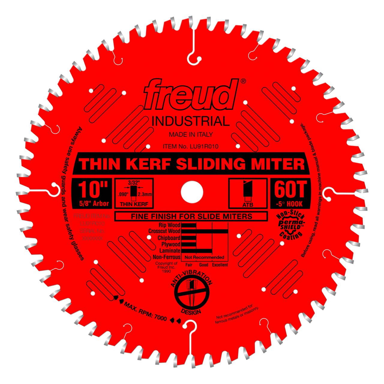 Freud Sliding Compound Miter Saw Thin Kerf LU91 SERIES   Freud Sliding Compound Miter Saw Thin Kerf LU91 SERIES
