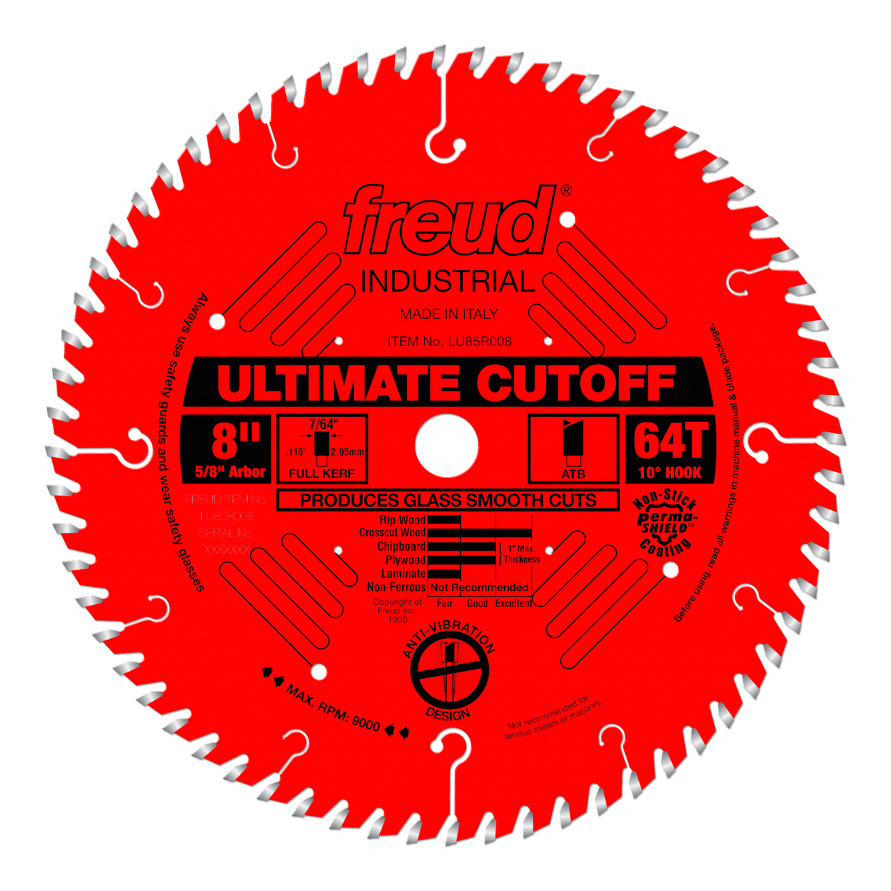 Freud Ultimate Cut Off LU85R SERIES