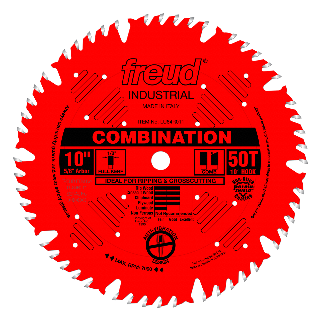 Freud Combination Saw Blades LU84 Series