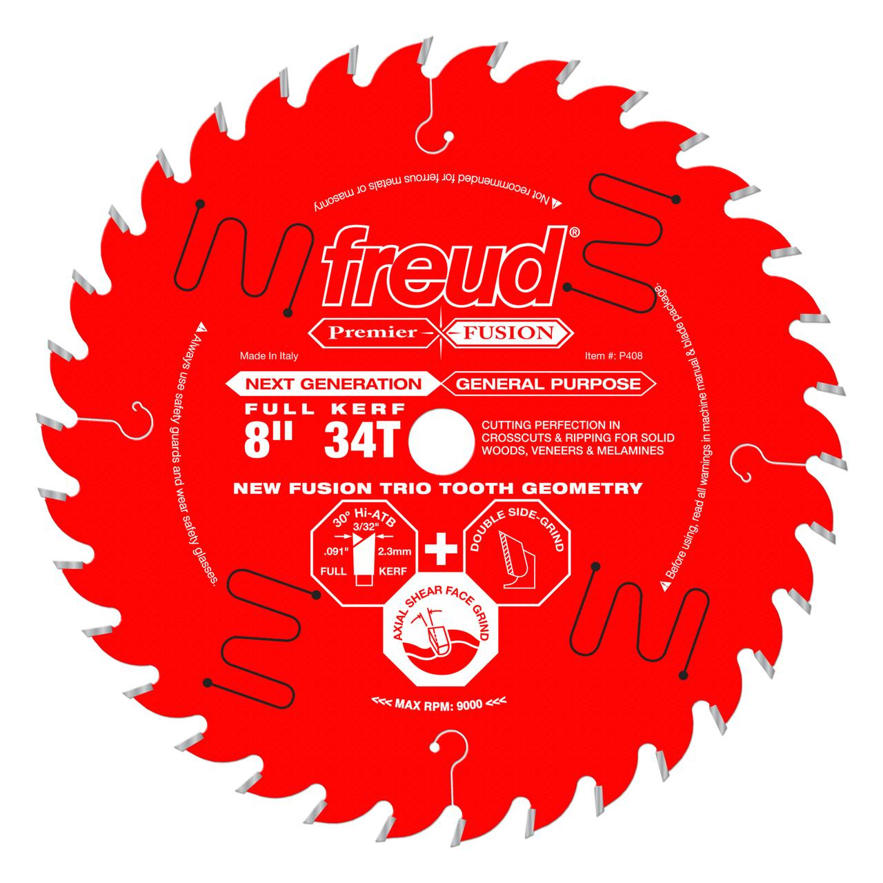  Freud P4 SERIES Ripping & Crosscutting General Purpose Saw Blades 