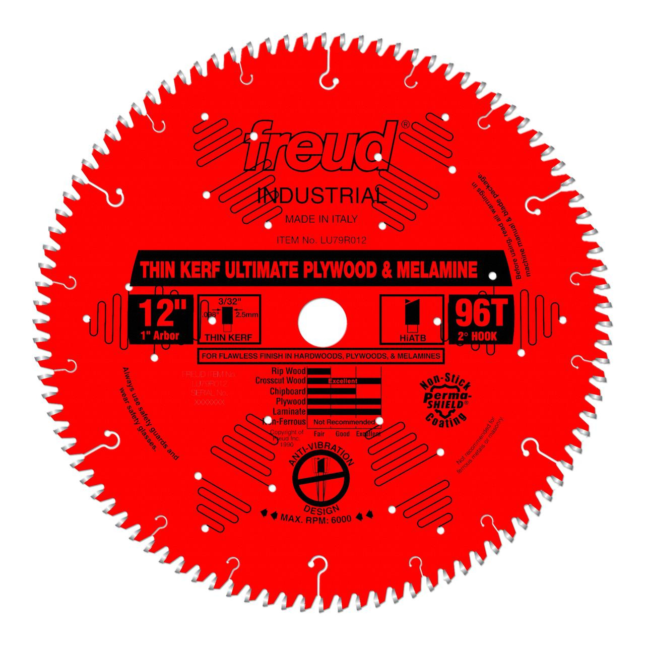 Freud LU79R SERIES Ultimate Plywood & Melamine Thin Kerf   Freud LU79R SERIES Ultimate Plywood & Melamine Thin Kerf