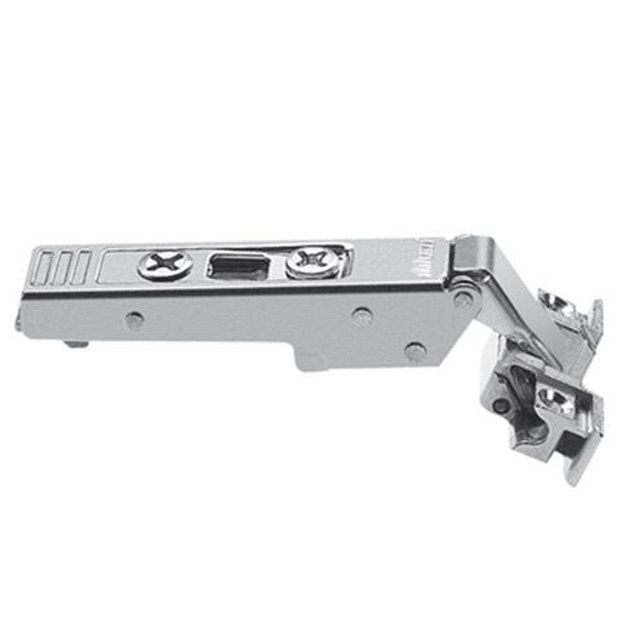 Blum 73T550A 120 Degree Aluminum Door HInge Straight Arm Self Close Style Clip Top