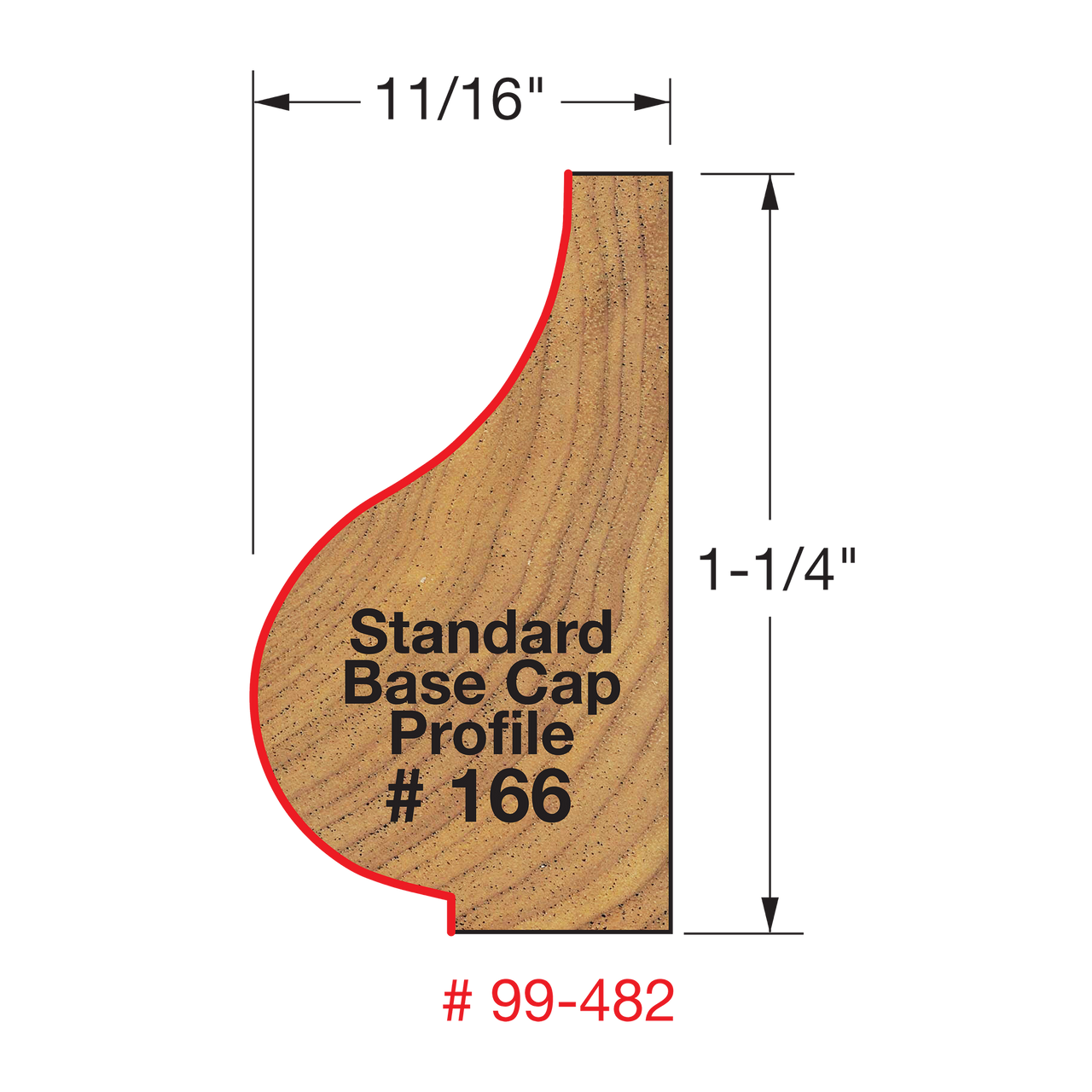 Freud 1-11/16" Base and Cap Bit