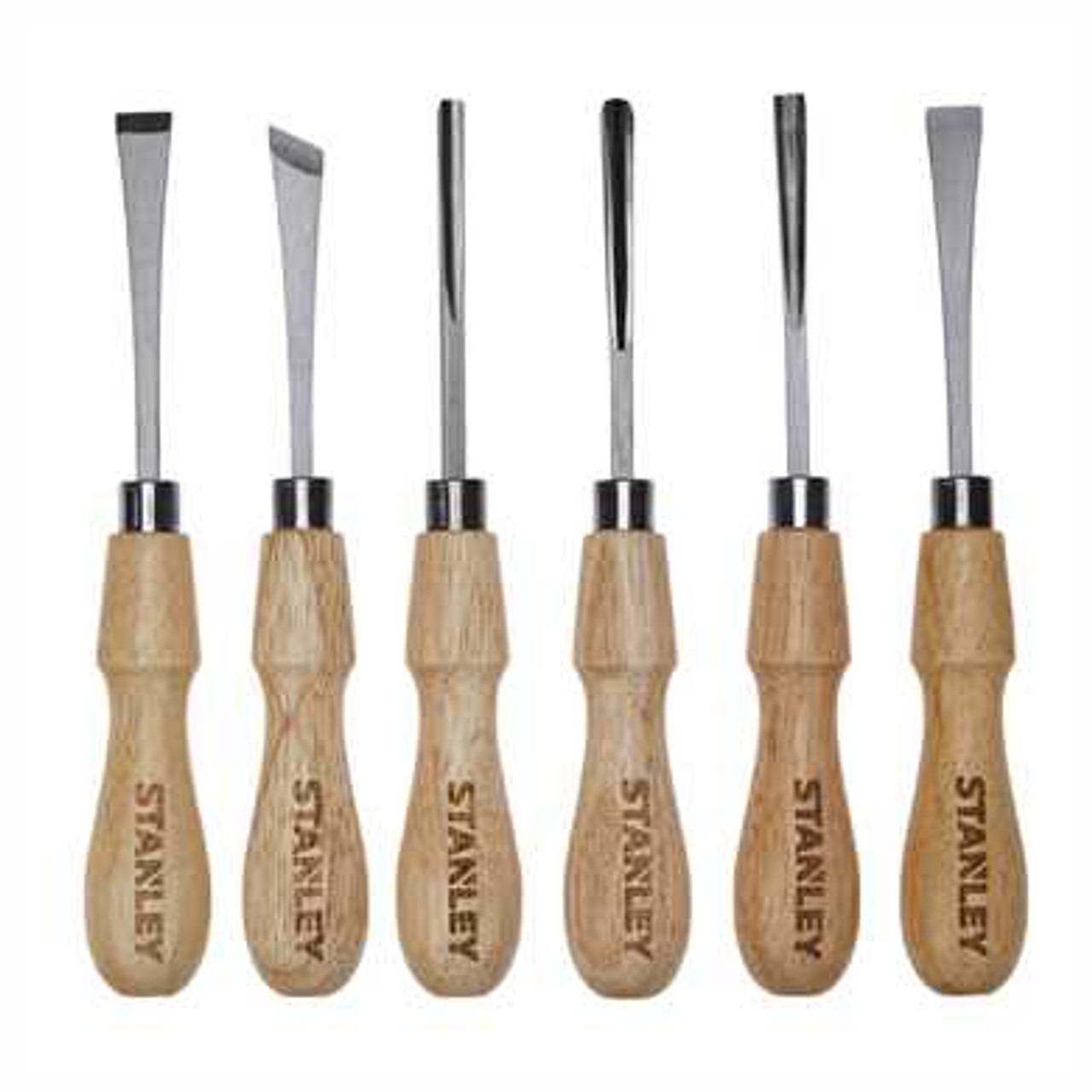 Stanley Tools 6 pc. Wood Carving Tool Set STHT16863
