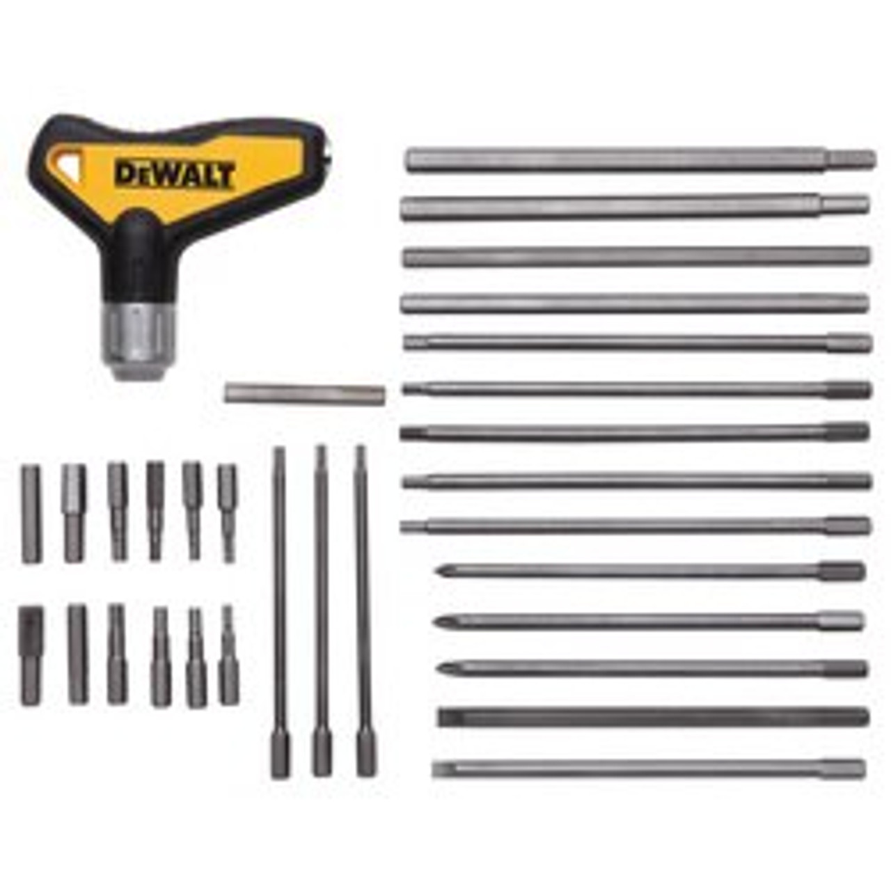 Dewalt 31 pc Ratcheting T Handle Hex Key Set DWHT70265