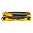  Stanley Tools 9 pc Folding Hex Key Set STHT71801 