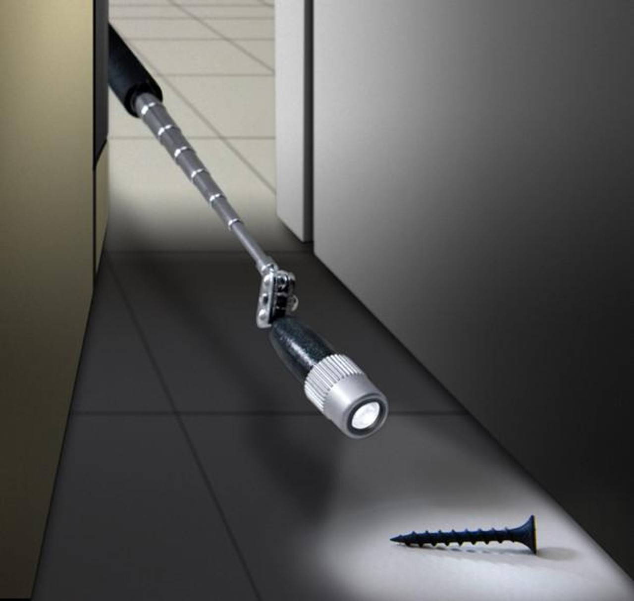 General Tools General Magnetic Pick Up Tool with Powerful LED Mini-Lite 582 