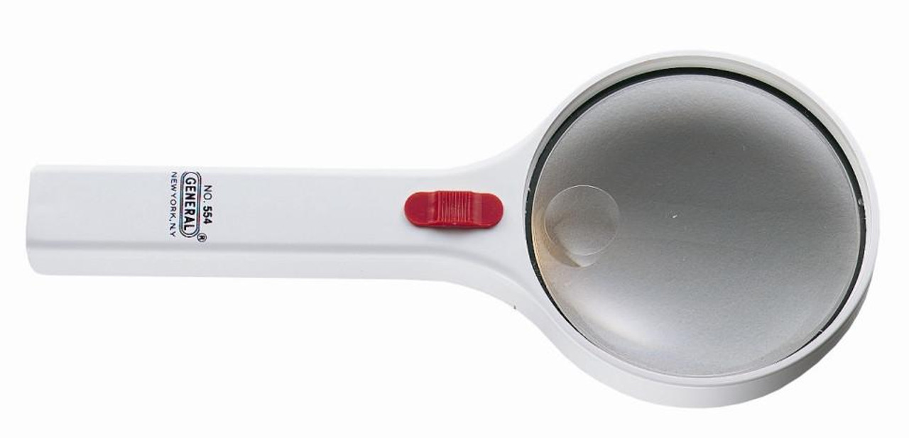 General Tools General 3X/5X Round Lighted Magnifier 554 