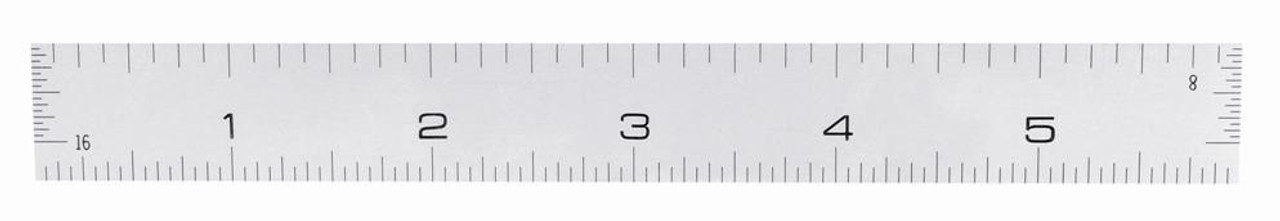 General Tools General Economy Precision 6 In. Flexible Steel Ruler with 32nd In. Graduations 307 