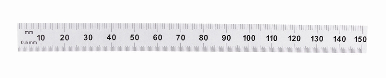 General Precision 150mm Flexible Steel Ruler 300MM