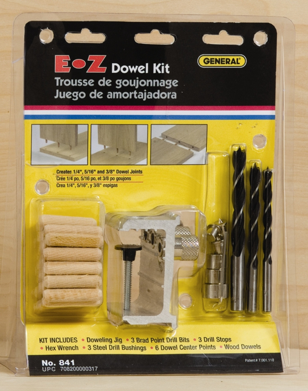 General E-Z Pro Doweling Jig Kit 841